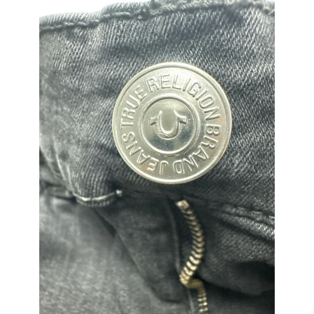 True Religion Rocco Relaxed Skinny‎ Jeans Flap Pockets Size 36 Style 106701